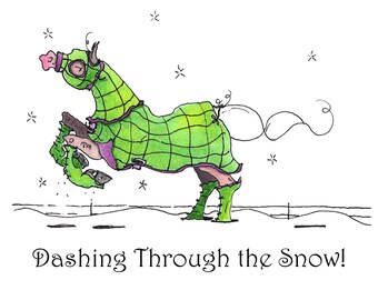 Dashing through the Snow!  8" x 10" Print