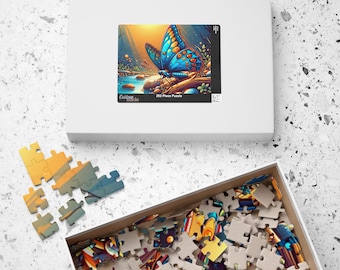 Vibrant Butterfly Puzzle: Family Fun Hobby (110-1014 Pieces)
