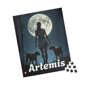 月明かりのアルテミス ジグソーパズル 520ピース 夜空の神話 - Etsy 日本