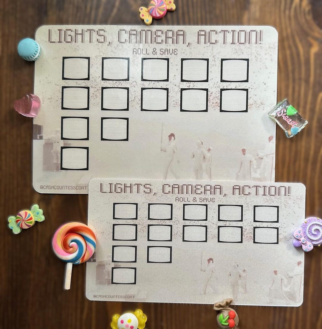 Willy Wonka Lights Camera Action Savings Challenges Etsy