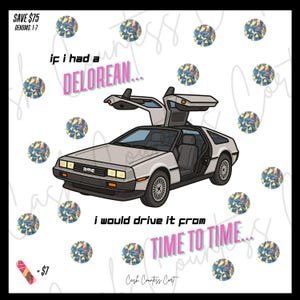 Desafío de ahorros para Delorean Throwback