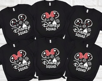 Disney Squad Shirt, Disney Family Shirt, Disney Trip Shirt, Disney Group Shirt, Family Disneyworld Squad Shirt, Disneyland Mickey And Minnie
