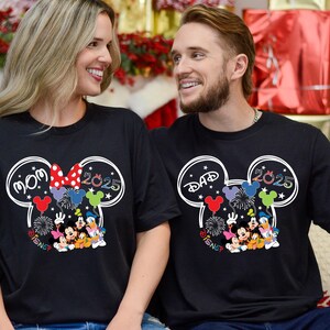 Custom Disney Trip Shirts, Disneyland Shirts, Disney Family Trip Shirt, Disney Shirts, Disney Vacation T-shirt, Disney Couple Shirt