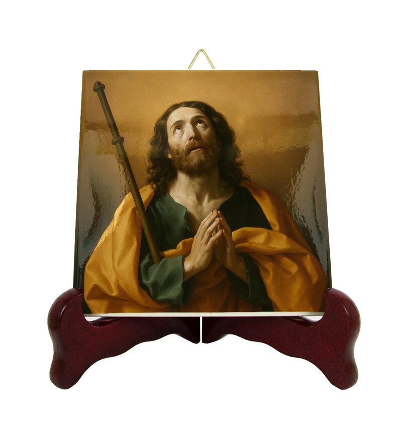 Icon of Saint James the Greater – Catholic Ceramic Religious Decor ...