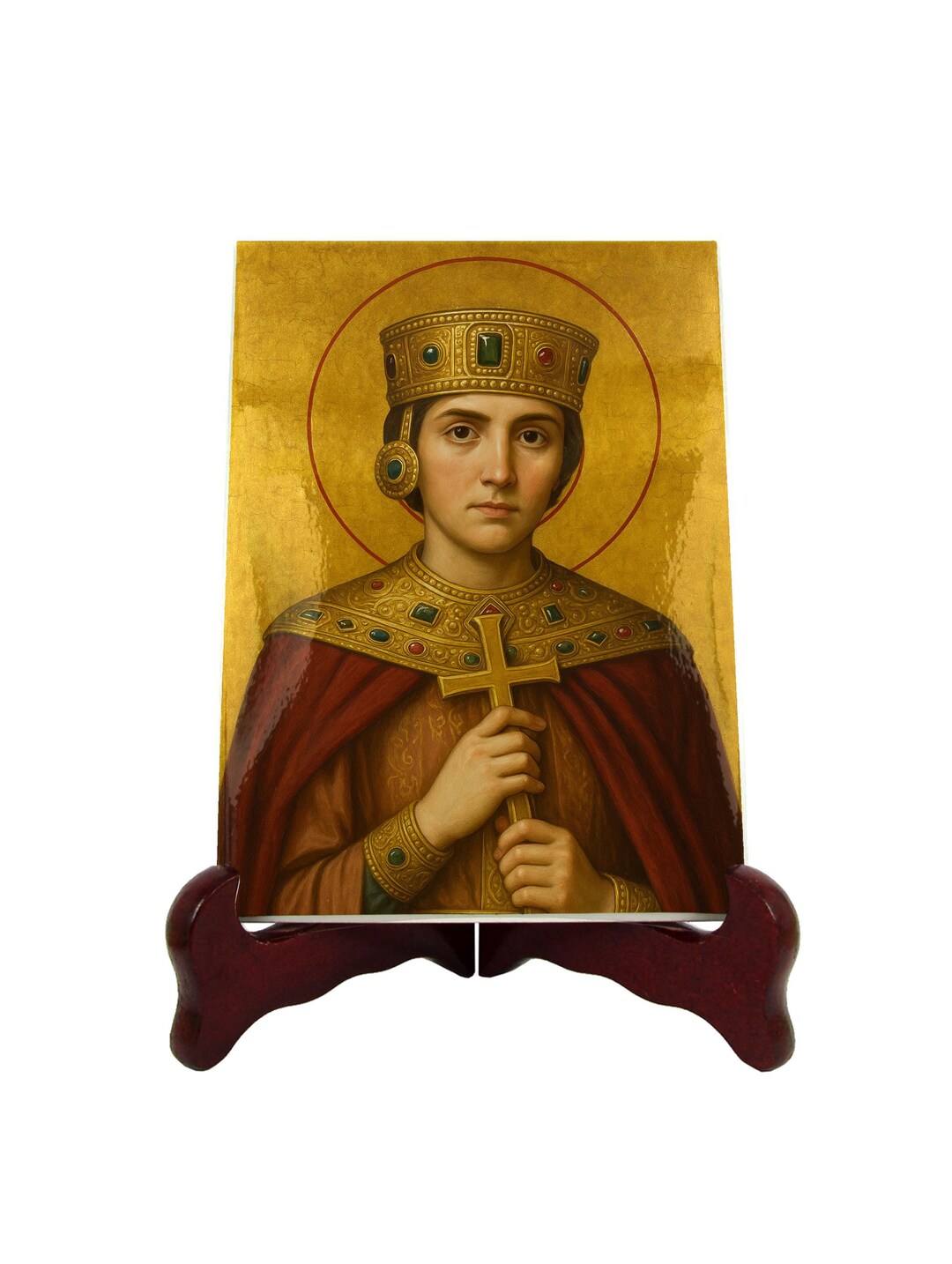 Saint Alexandra of Rome Ceramic Icon – Catholic Royal Martyr, Byzantine ...