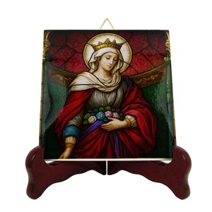 St Isabella Icon - Etsy
