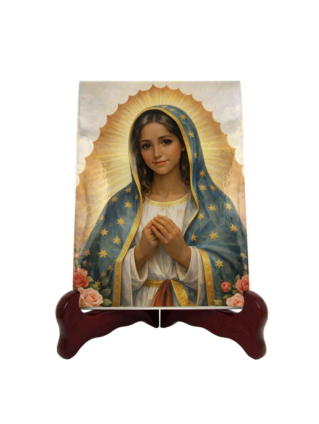 Our Lady of Guadalupe Catholic Wall Art – Blessed Virgin Mary Religious ...
