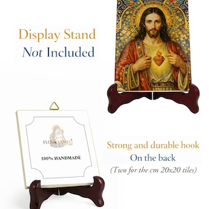 Our Lady of Perpetual Help Ceramic Icon, Marian Catholic Wall Art and ...
