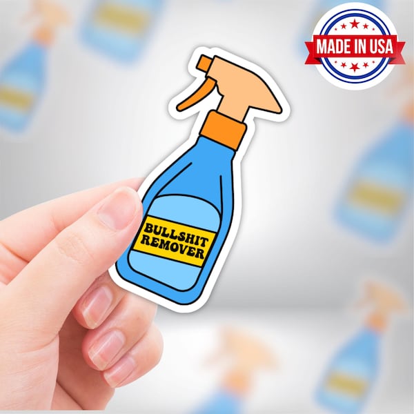 Bulshit Remover Sticker Bullshit Remover - Etsy