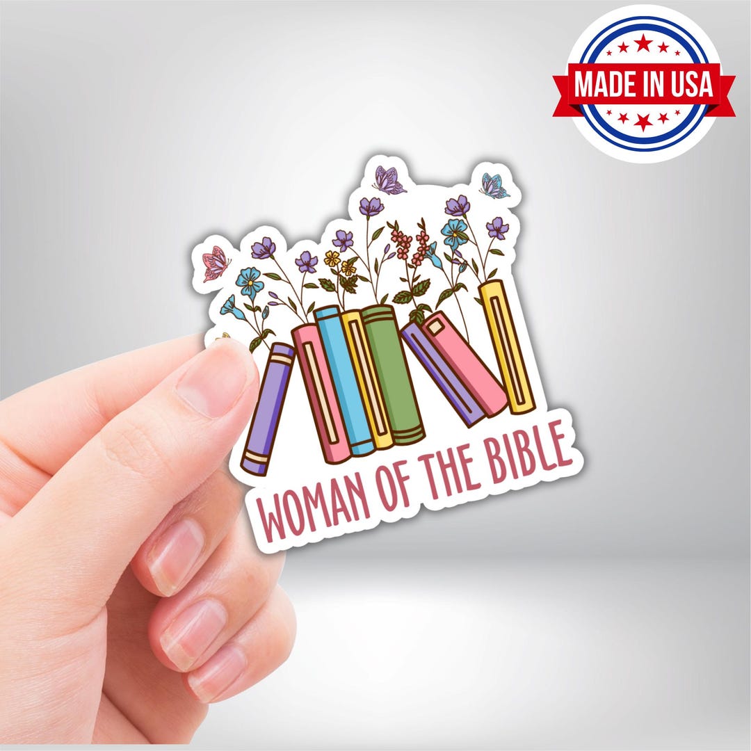 Women of the Bible Books Vinyl Sticker - Waterproof, UV Resistant ...