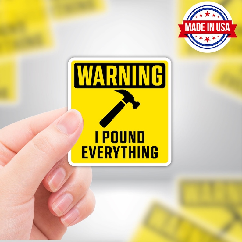 Funny Adult R-rated Humor Sticker Pack - 6 Waterproof Vinyl Stickers ...