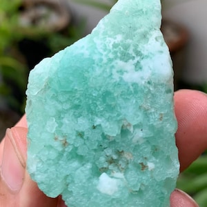 Smithsonite or Blue Aragonite Crystal Specimen from Afghanistan – Collectible Gem Mineral/ 79 Grams