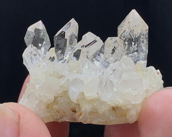 Esemplare di quarzo diamante naturale dal Pakistan – Formazione cristallina terminata / 20 grammi