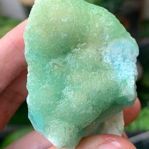 Smithsonite or Blue Aragonite Crystal Specimen from Afghanistan – Collectible Gem Mineral/ 129 Grams