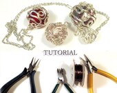 Wire-Wrapped Ball Pendant Tutorial: DIY Jewelry Project (PDF Download)