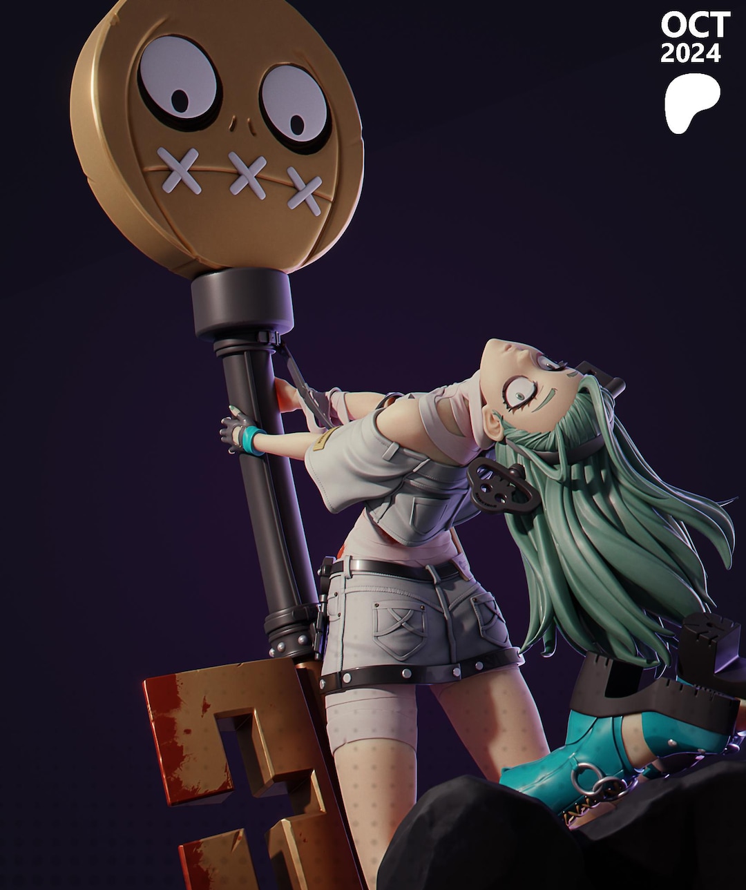 A.B.A | Guilty Gear Strive - STL Model for Resin Printer Figure 3D ...