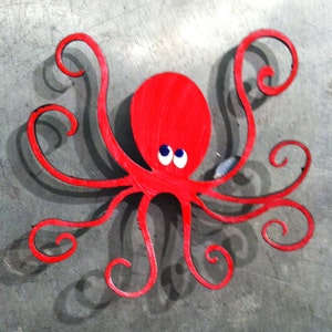 Magnete - Oktopus - Super starke Hand bemalt Magnet