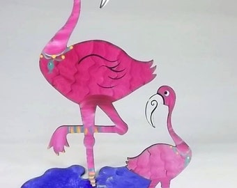 Flamingo Steel Sculpture- Small