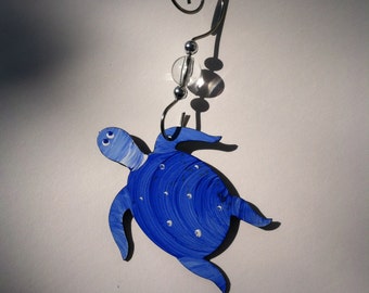 Ornament - Turtle Hand Painted Steel