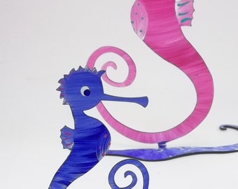 Seahorse Steel Sculpture