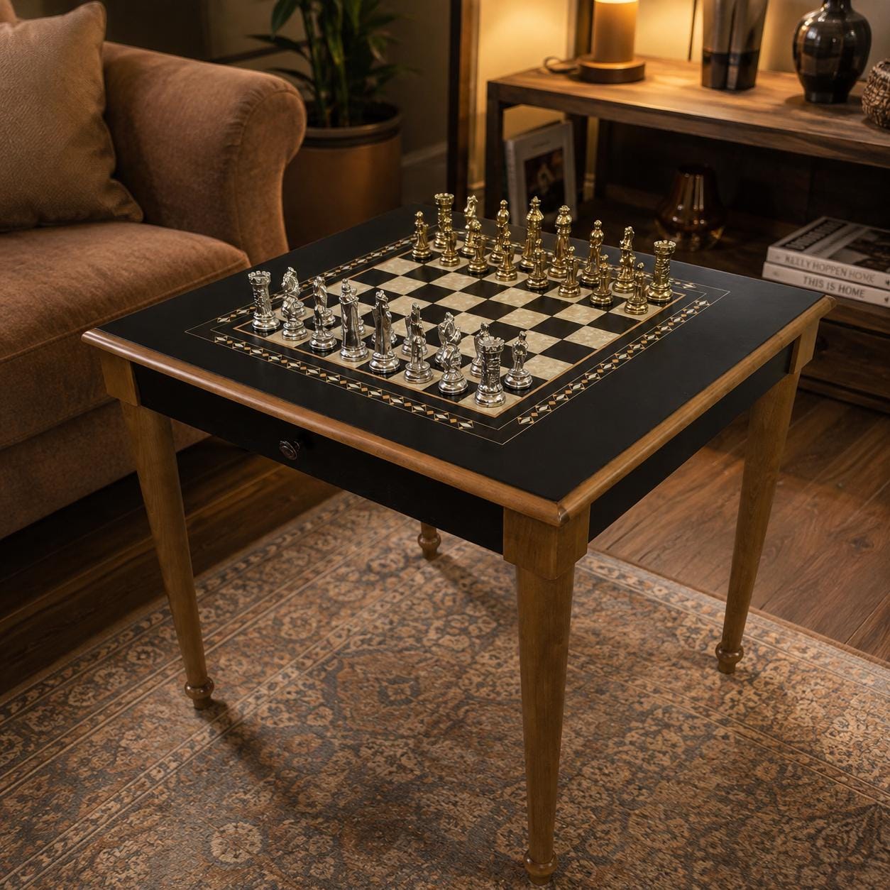 Chess side table - Etsy 日本