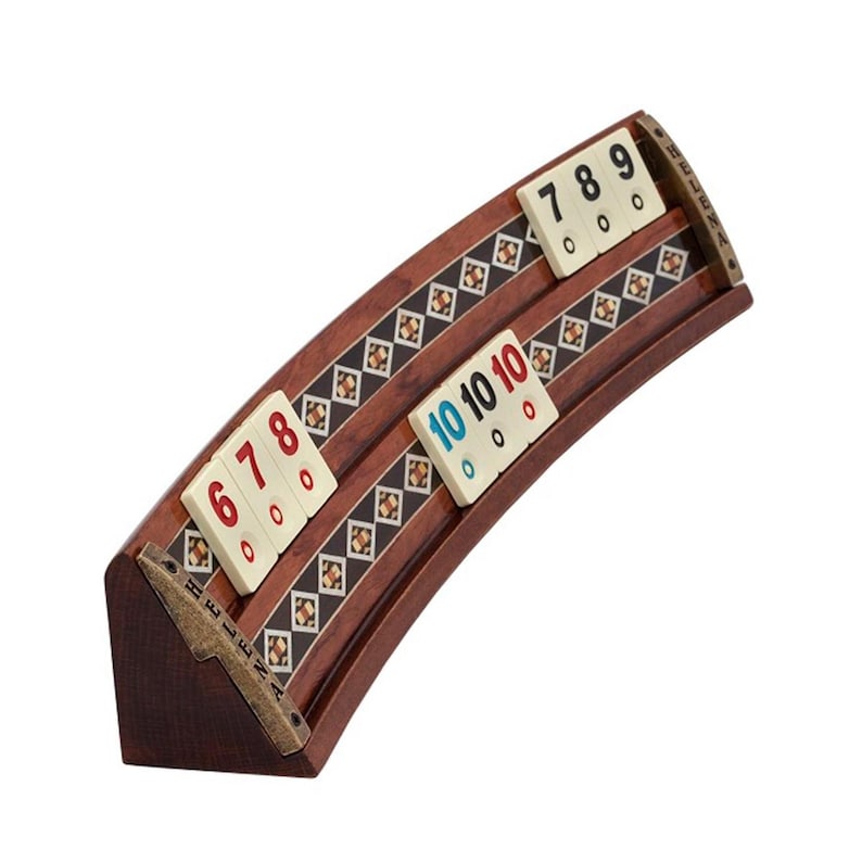 Handmade Rummikub Set Wooden Rummikub Set – Mosaic Inlaid Rosewood Rummy Board Game ...