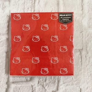 Hello Kitty-servetten - lunchformaat - set van 3 - servetten van knipselpapier - knutselpapier - Sanrio Hello Kitty