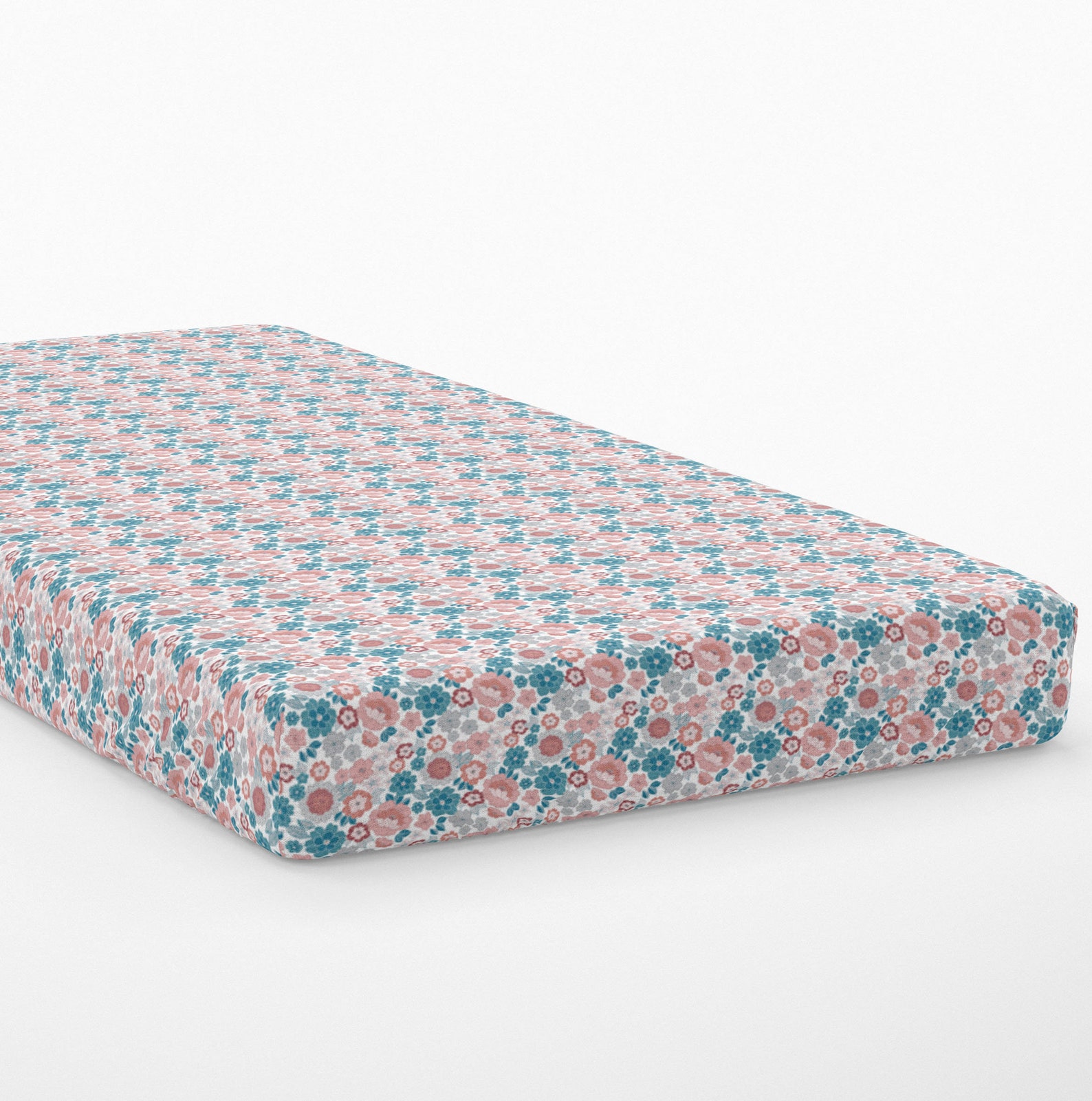 Fitted Sheet, Single Bed Size 90 X200cm Organic Cotton Fitted Bed Sheet