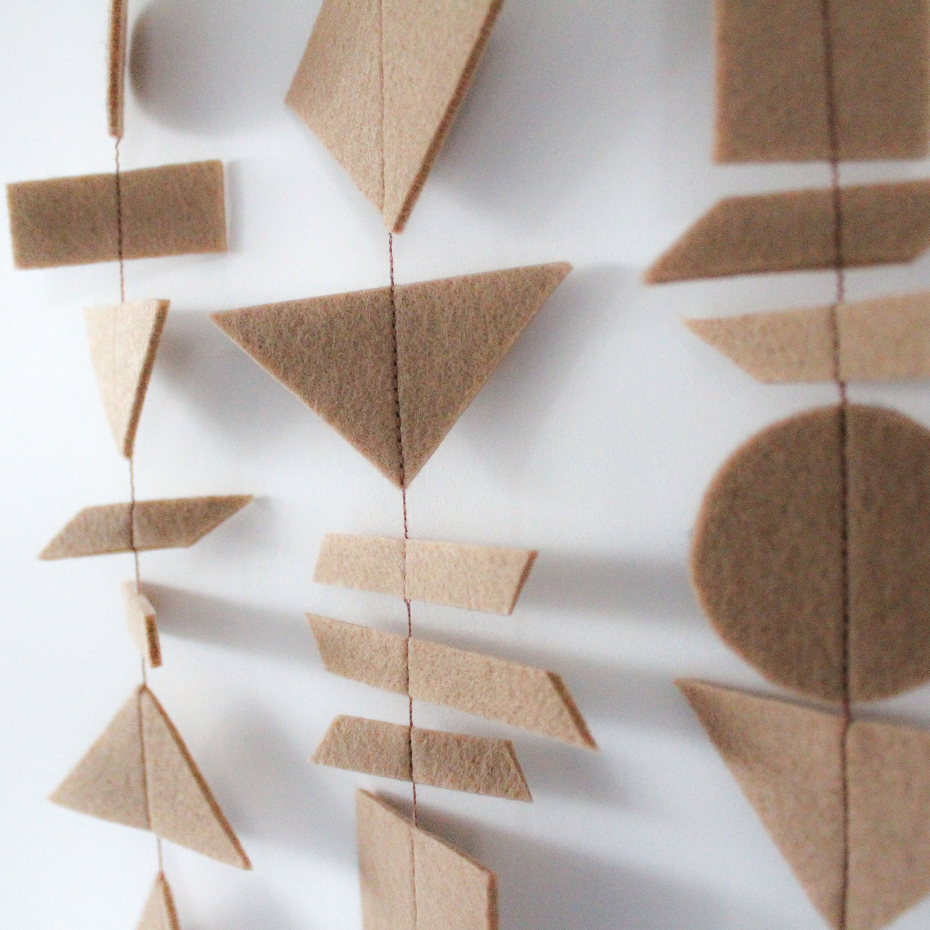 DIY Wall Art : Geometric Straw Shapes – Homemade Ginger