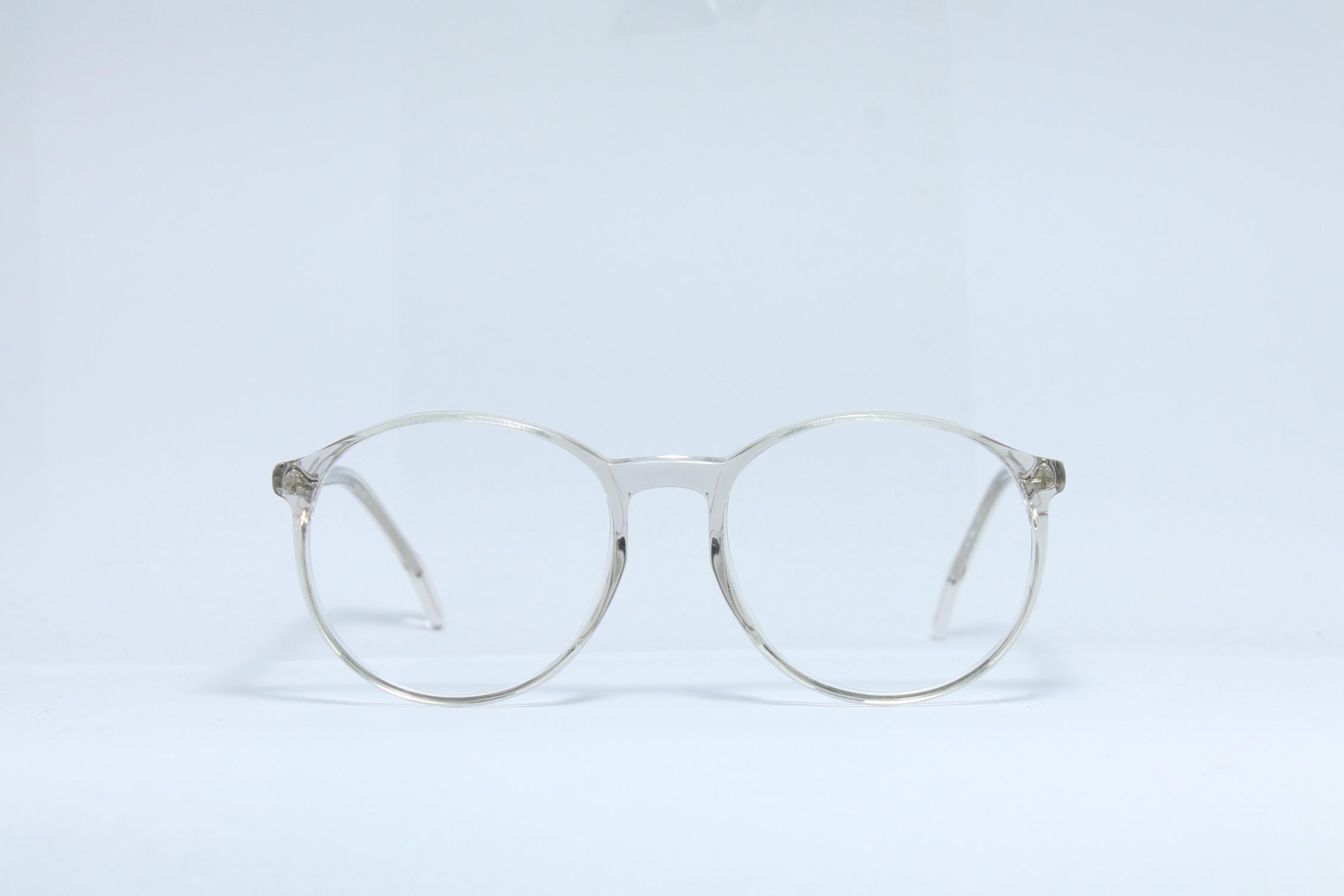 XL FLAIR 46 Col. 36 54-18 Panto Trasparente Raro Unico Originale Vintage Montatura per occhiali Occhiali Lunettes Gafas Bril Glasögon VLE05