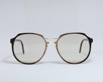 XL CAZAL 613 Col. 21 Panto West Germany Rare Unique Original Vintage Eyeglasses Frame Occhiali Lunettes Gafas Bril Glasögon VLE07
