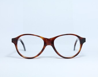 Occhiali da vista vintage Jean Maryll JM-71 052 Marrone Francia Montatura unica rara Occhiali Lunettes Gafas Bril Glasögon VLE05