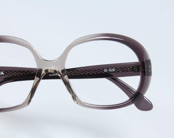 Lunettes Vintage Panora Optik Artisanales Transparentes