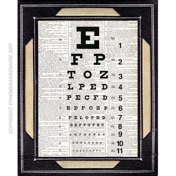 Eye Doctor Eye Chart