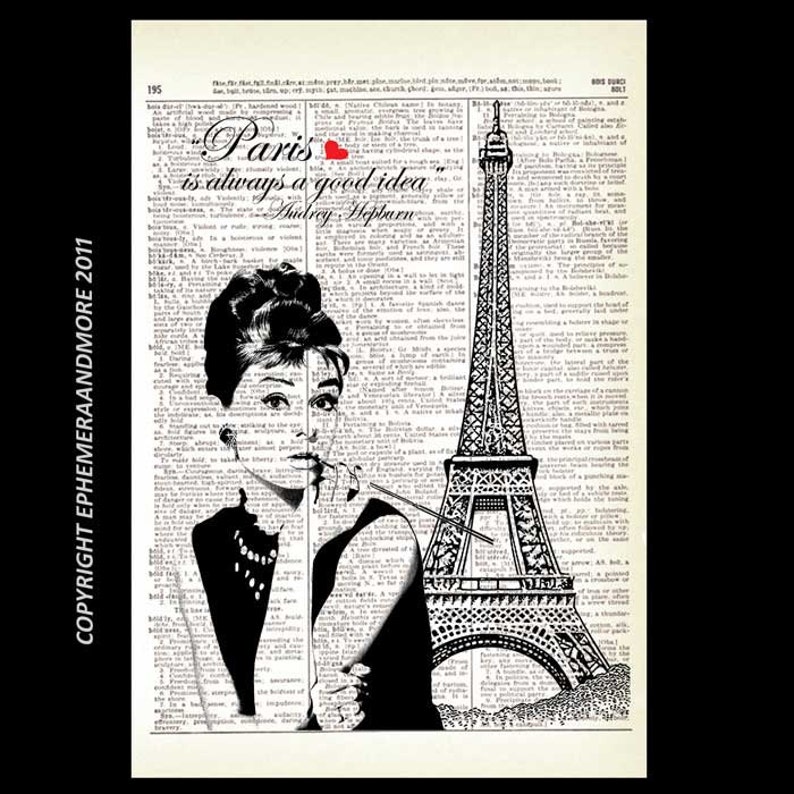 Черно белые винтажные картинки париж