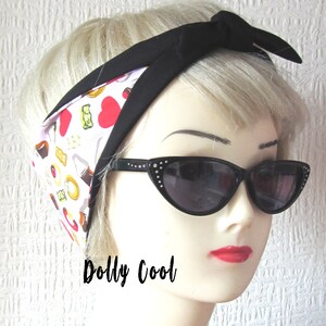 Candy Jelly Sweets Hair Tie Head Scarf by Dolly Cool Super Cute Kawaii Japan Harajuku Rockabilly Pin Up Haribo Gummy image 5