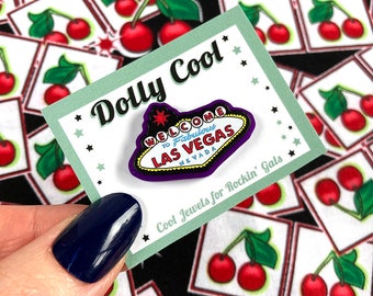 Vegas Vic Cowboy Pin - Etsy