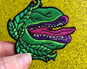 Audrey 2 patch - single - Little shop of horrors- feed me seymour - clearance