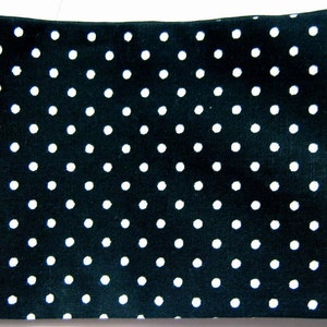 Polka Dot Hair Tie Black and White Rockabilly by Dolly Cool image 4