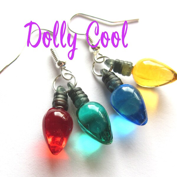 Retro Light Bulbs by Dolly Cool - Holidays - Christmas - Stranger Things - Earrings