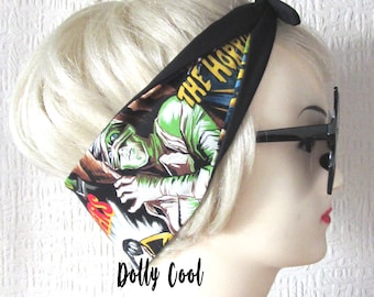 B Movie  Hair Tie Monster Horror Psychobilly by Dolly Cool Werewolf, Dracula, Mummy and Frankenstein