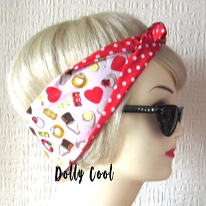 Candy Jelly Sweets Hair Tie Head Scarf by Dolly Cool Super Cute Kawaii Japan Harajuku Rockabilly Pin Up Haribo Gummy image 4