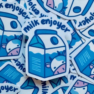 Milk Enjoyer Sticker