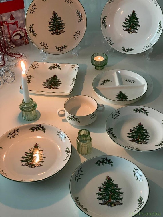Weihnachtsgeschirr-Sets, Weihnachtsteller, Keramik-Geschirr-Set, Weihnachtsfrühstücksteller, Weihnachtsteller-Set, Serviergeschirr