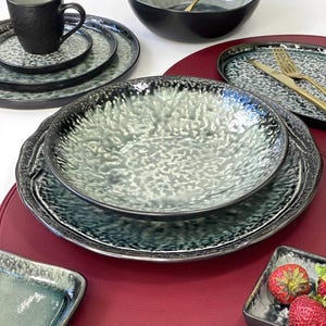 Dinner Ware Set, Dishes, Ceramic Plate Set 9, Homemade Dishes, Unique ...