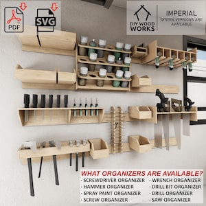 DIY Modular Garage Storage Solution: French Cleat System Build Plans (Digital Download)