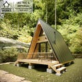 Modern A-Frame Cabin Plan: Small House Design (Digital Download)