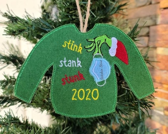2020 Christmas Holiday Ugly Sweater Ornament *EXCLUSIVE*