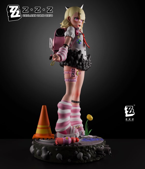 Zenless Zone Zero Virtual Idol Figurine STL File - Fan Art 3D Print Model