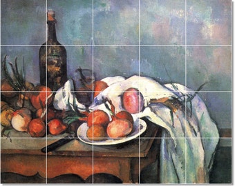 日本画 ネギと野菜の絵画 シルバーフレーム il_340x270.490117490_31sk.jpg